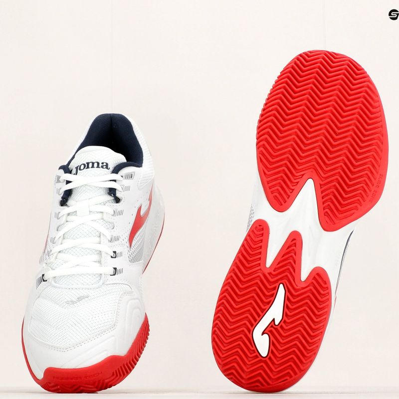 Herren Tennisschuhe Joma Master 1000 weiß/rot 12