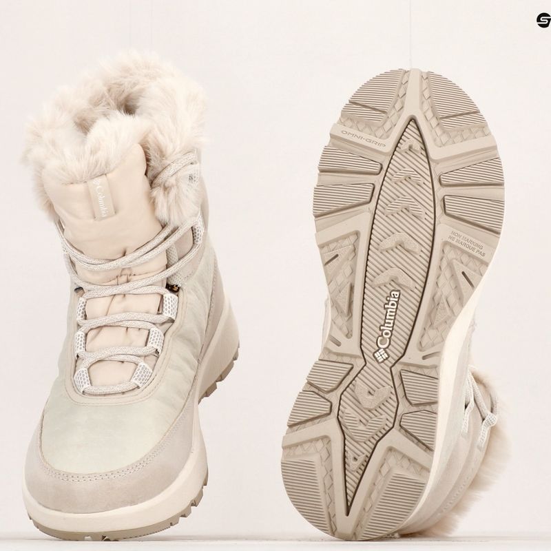 Columbia Slopeside Peak Luxe dunkler Stein/Meersalz Damen Schneestiefel 25