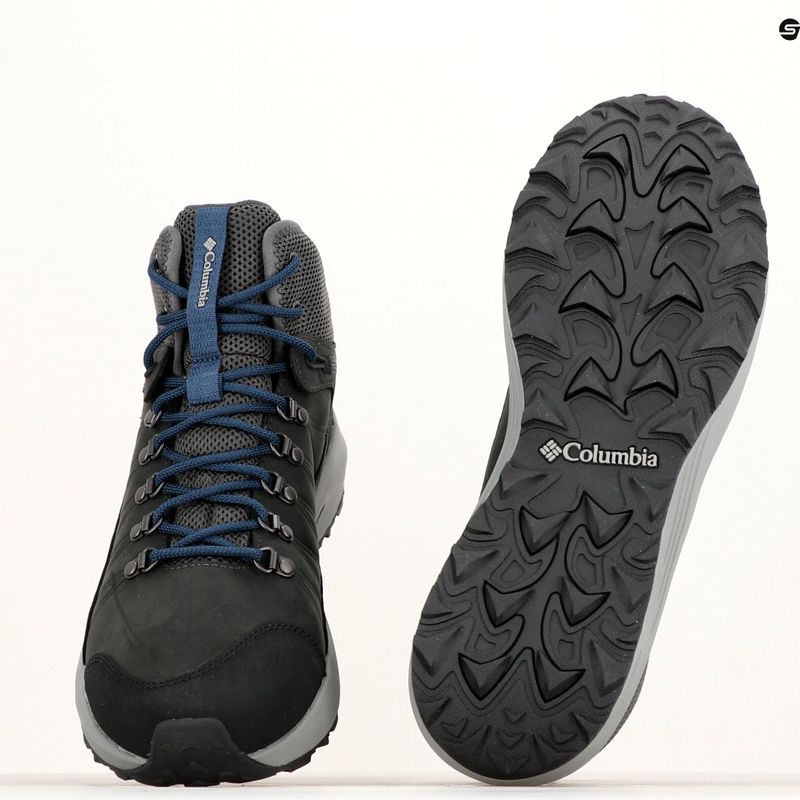 Columbia Trailstorm Crest Mid WP Hai/Admiral Herren-Trekkingstiefel 21