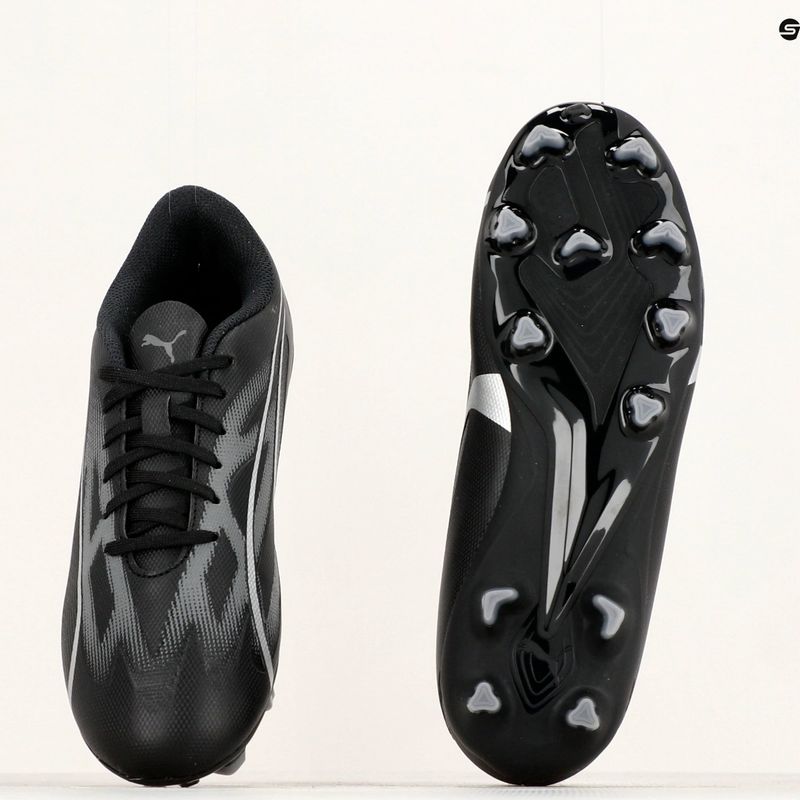 PUMA Ultra Play FG/AG Jr Kinder Fußballschuhe puma schwarz/asphalt