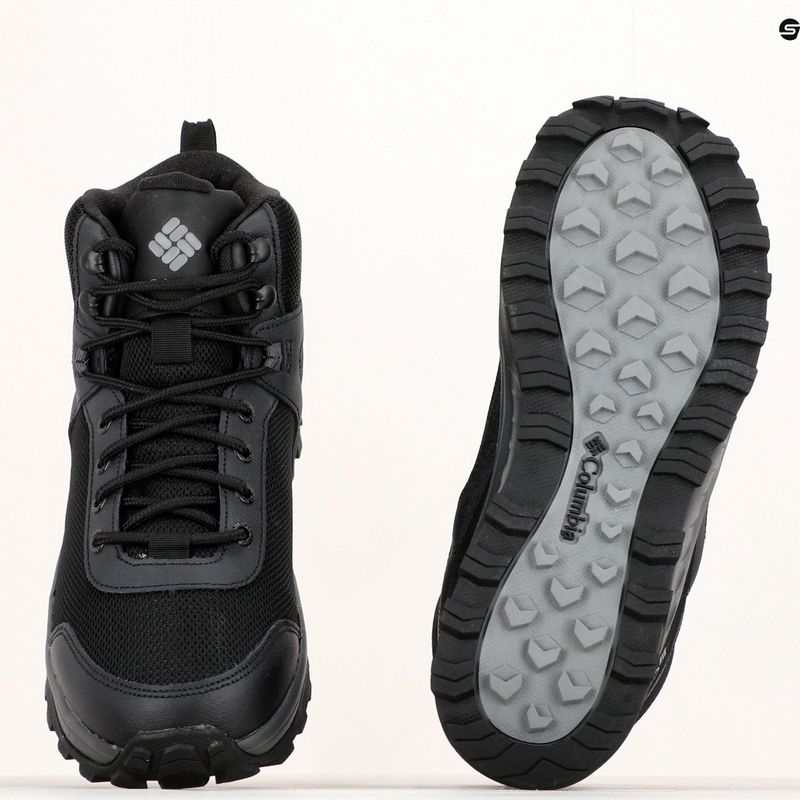 Columbia Trailstorm Ascend Mid WP Herren-Trekkingstiefel schwarz/dunkelgrau 15