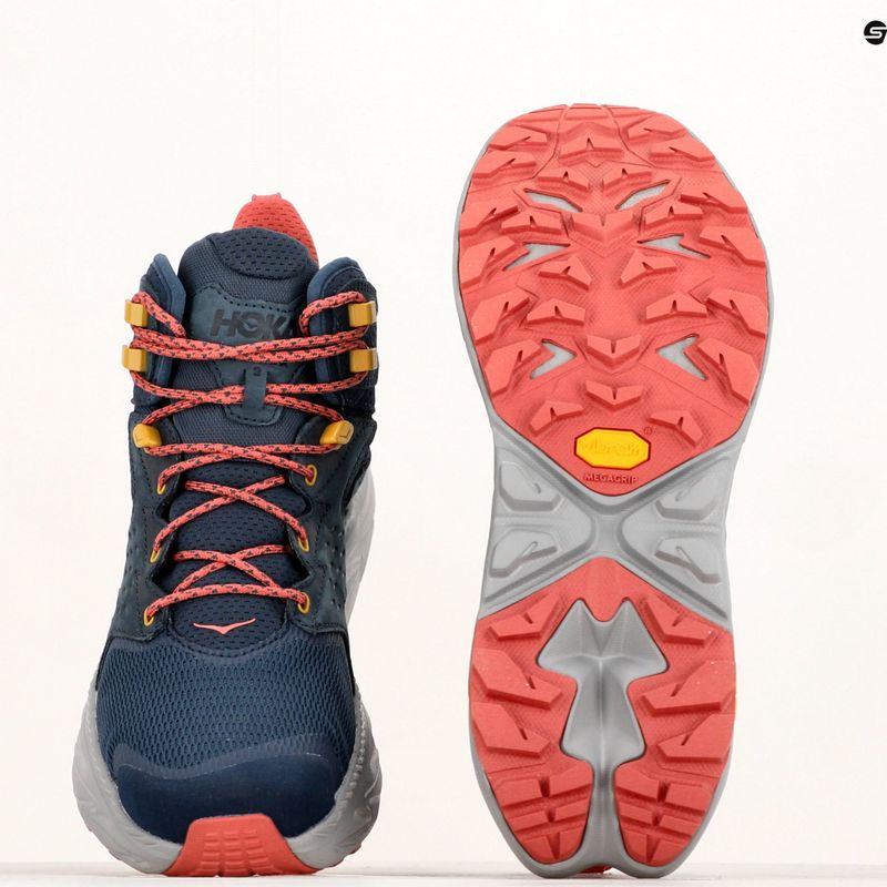 Herren-Trekking-Stiefel HOKA Anacapa 2 Mid GTX outer space/grey 21