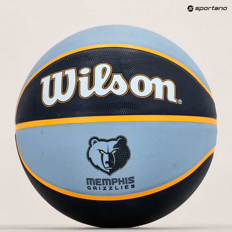 Wilson NBA Team Tribute Memphis Grizzlies Basketball navy blau WTB1300XBMEM 6