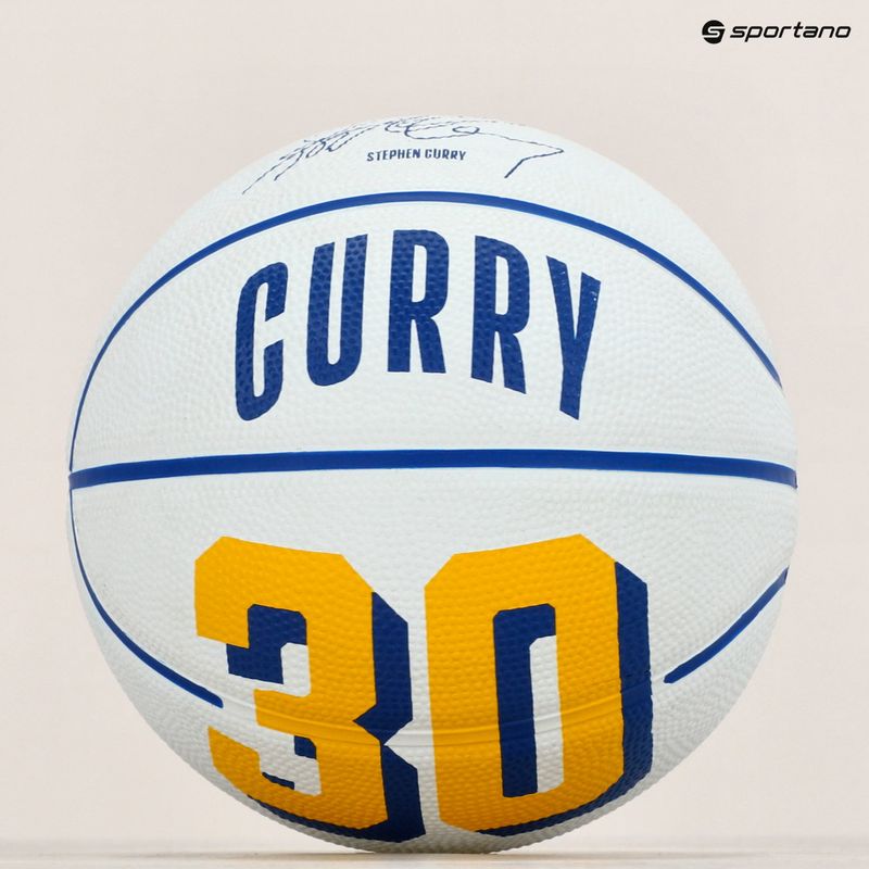Wilson NBA Spieler Icon Mini Curry Basketball WZ4007401XB3 Größe 3 8