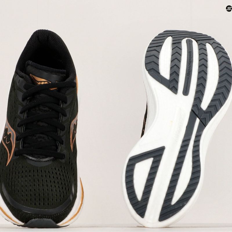 Damen Laufschuhe Saucony Endorphin Speed 3 schwarz/goldstruck 18