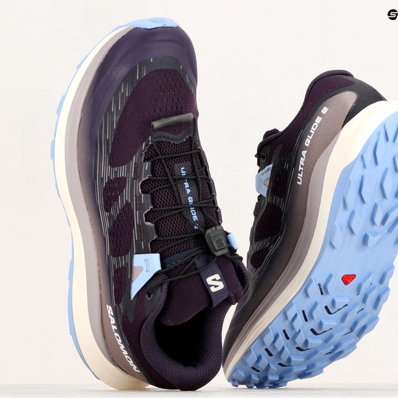 Salomon Ultra Glide 2 Damen Laufschuhe Nightshade/Vanille Ice/Serenity 20