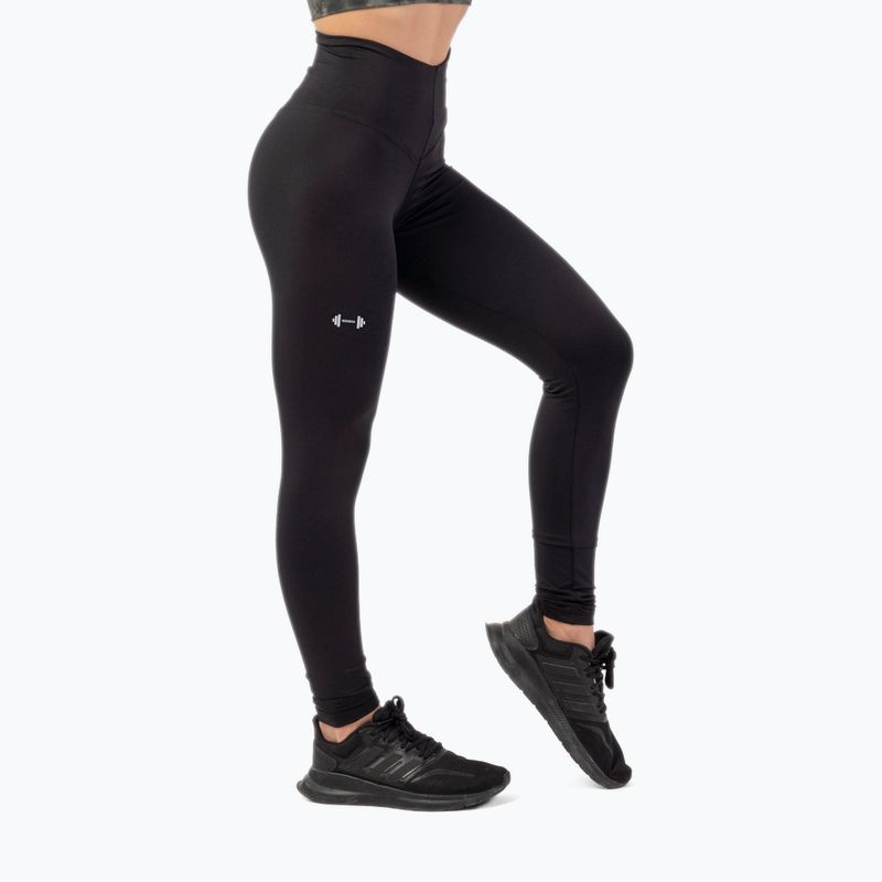Leggings Damen NEBBIA Classic Performance High-Waist schwarz 4311