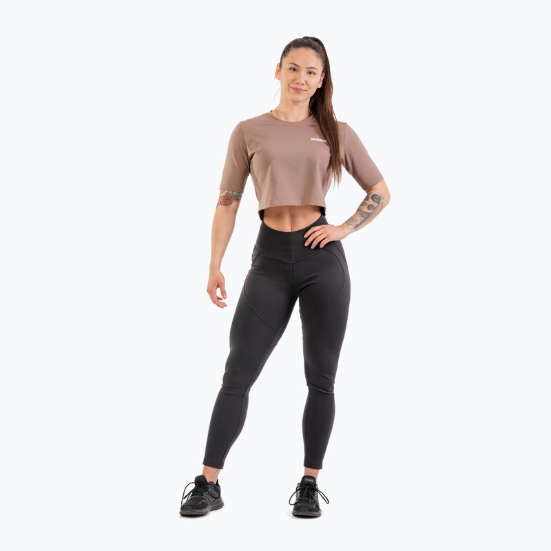 Trainings Leggings Damen NEBBIA Lifting Effect Bubble Butt black 4