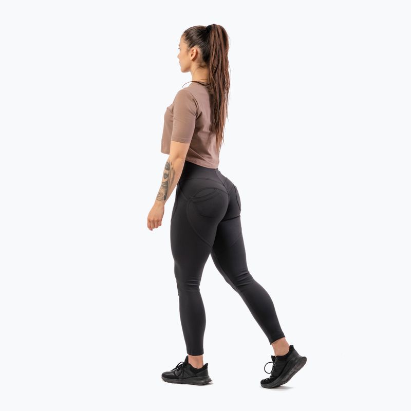 Trainings Leggings Damen NEBBIA Lifting Effect Bubble Butt black 5