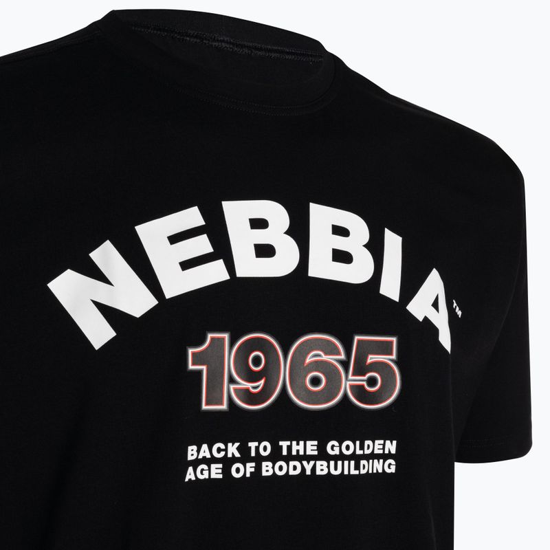 Trainingsshirt Herren NEBBIA Golden Era schwarz 19213 7