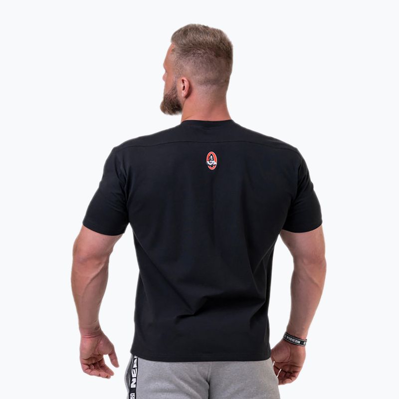 Trainingsshirt Herren NEBBIA Golden Era schwarz 19213 3