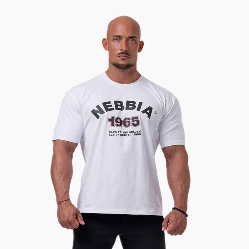 Trainingsshirt Herren NEBBIA Golden Era weiß 19243 2