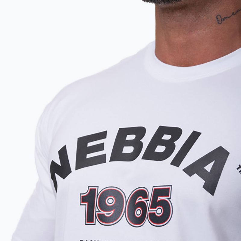 Trainingsshirt Herren NEBBIA Golden Era weiß 19243 4