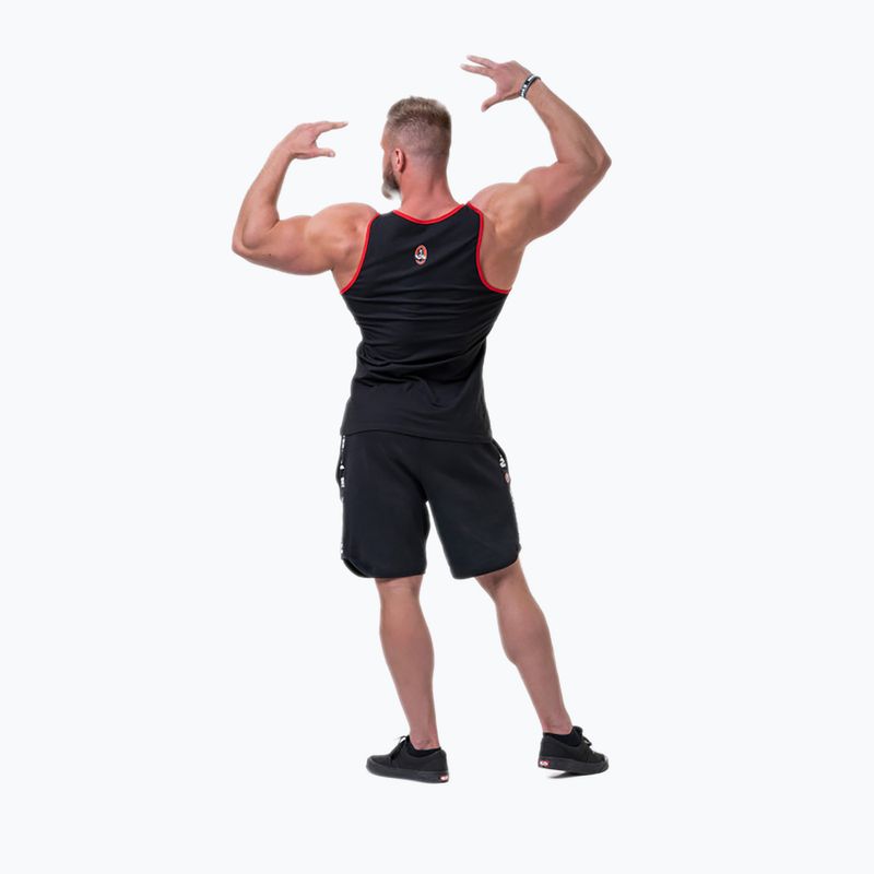 Herren Trainings-Tanktop NEBBIA Old-School Muscle schwarz 19313 2