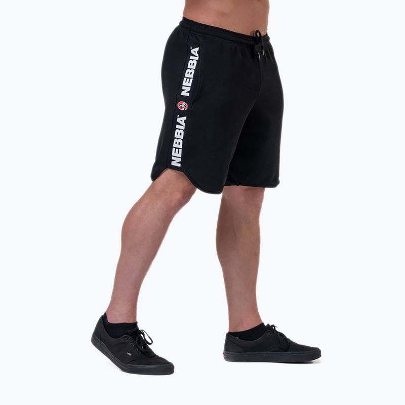 Trainingsshorts Herren NEBBIA Legend-Approved schwarz 19513