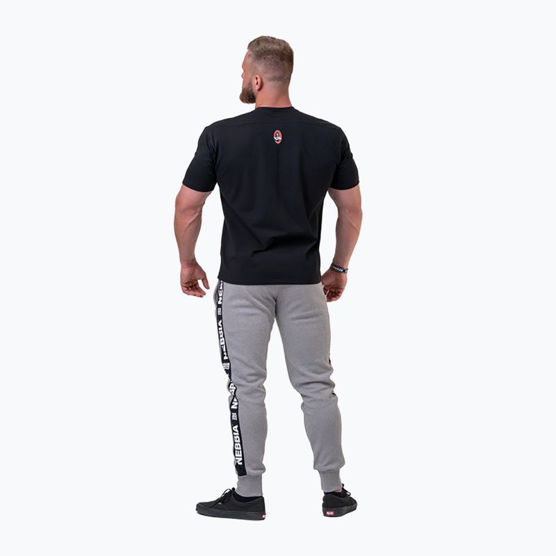Hose Herren NEBBIA Golden Era light grey 3