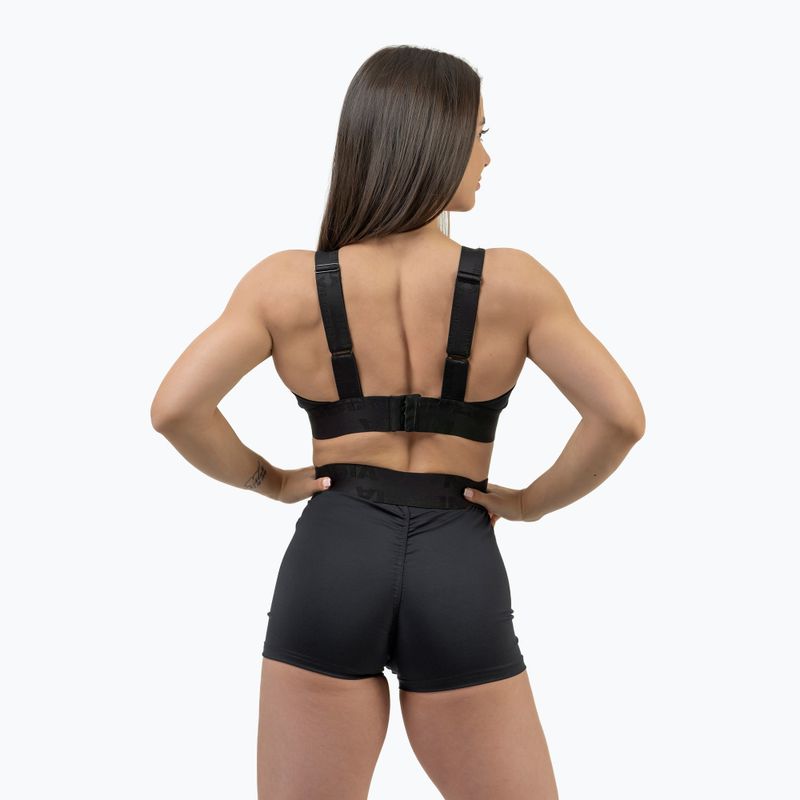 NEBBIA Intense Iconic schwarzer Fitness-BH 2