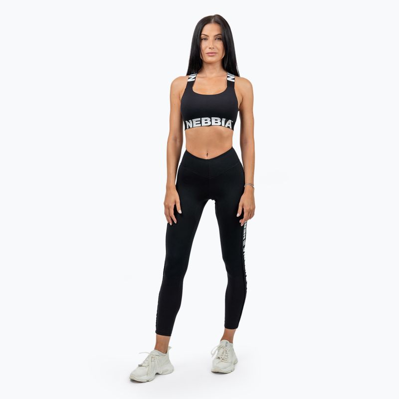 Trainings Leggings Damen NEBBIA Iconic black 2