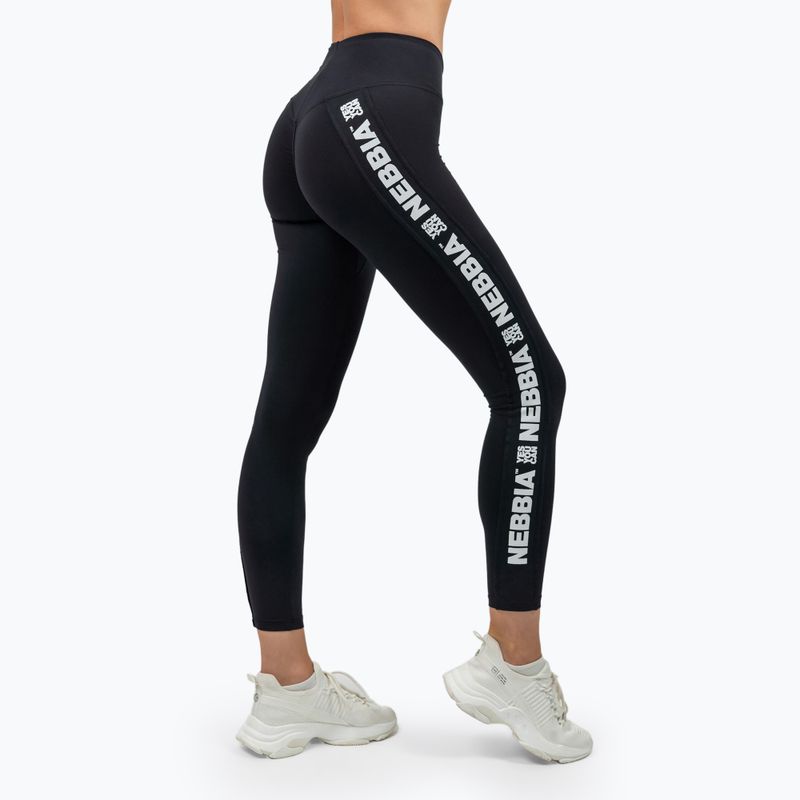 Trainings Leggings Damen NEBBIA Iconic black 3