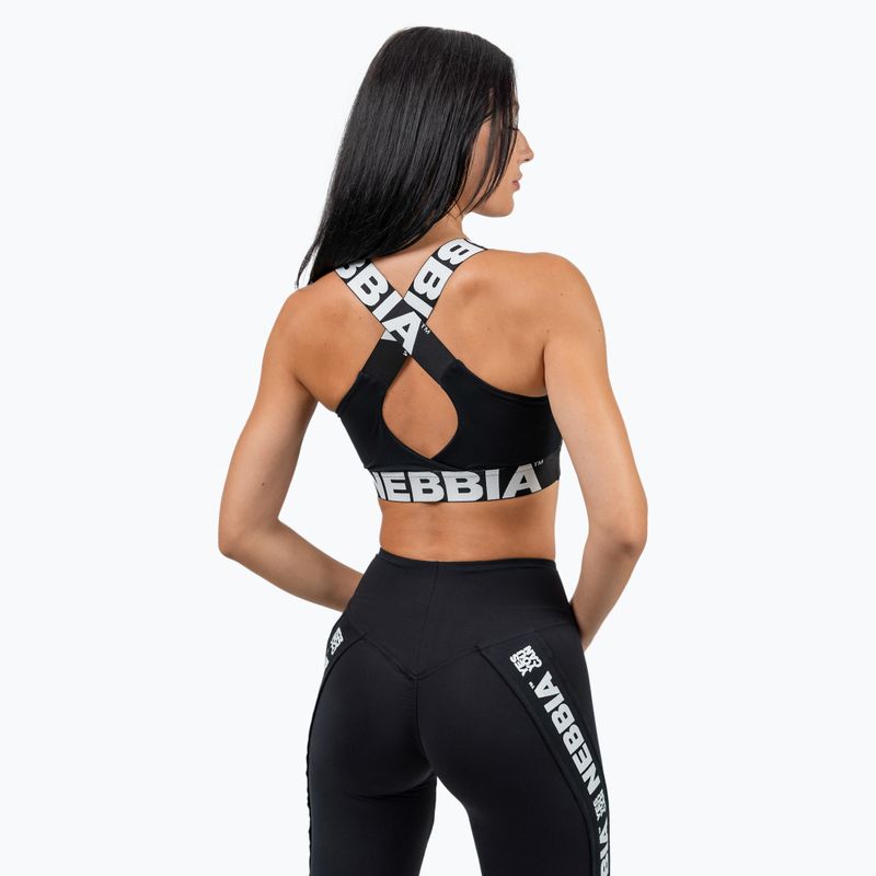 Trainings Leggings Damen NEBBIA Iconic black 5