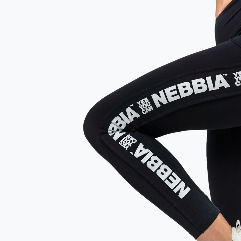 Trainings Leggings Damen NEBBIA Iconic black 6