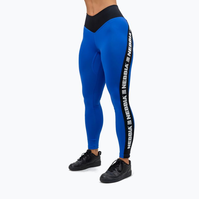 Trainings Leggings Damen NEBBIA Iconic blue