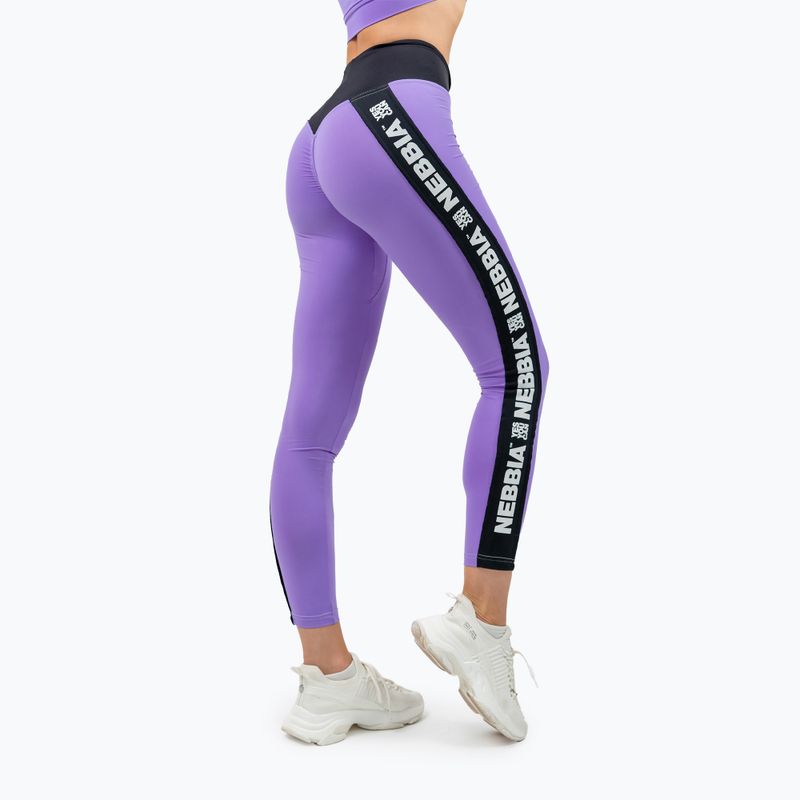 Trainings Leggings Damen NEBBIA Iconic lila 4