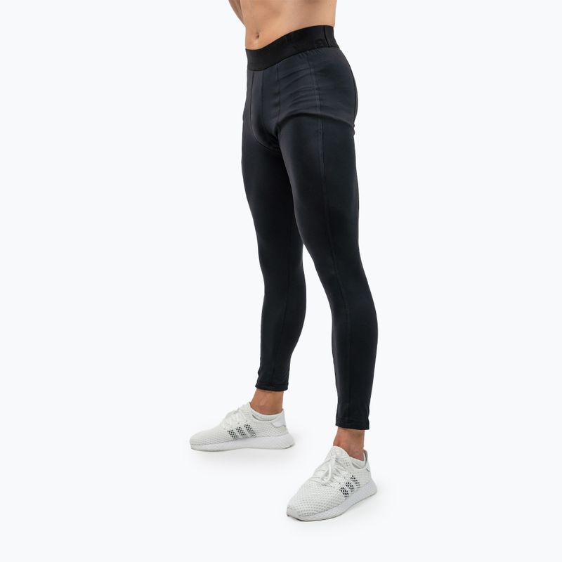 Thermoaktive Leggings Herren NEBBIA Recovery black