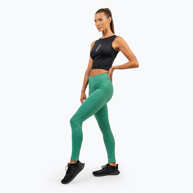 Trainings Leggings Damen NEBBIA Elevated green 2