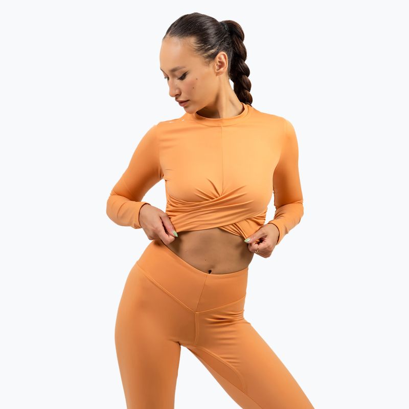 Training Top Damen NEBBIA Elevated orange