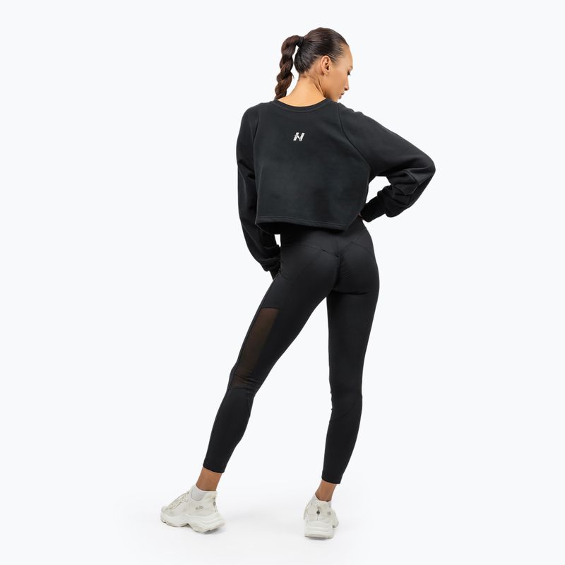 Training Top Damen NEBBIA Gym Spirit Crop black 3