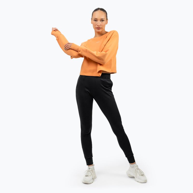 Training Top Damen NEBBIA Gym Spirit Crop orange 2