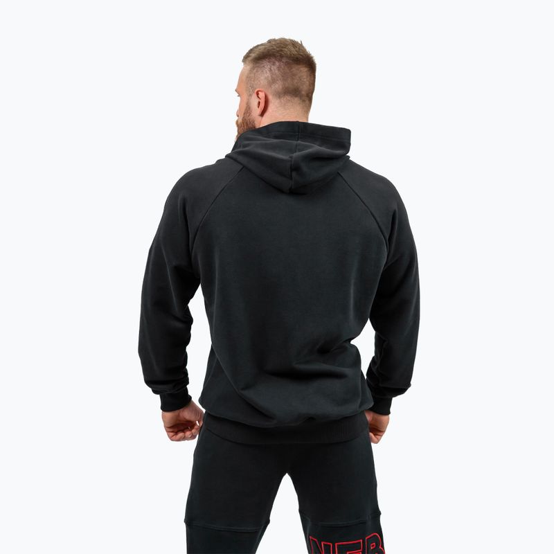 Herren Hoodie Sweatshirt NEBBIA Legacy black 2