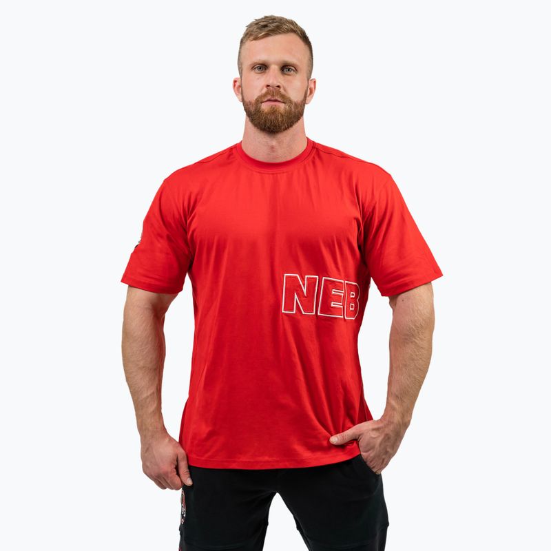 Shirt Herren NEBBIA Dedication red