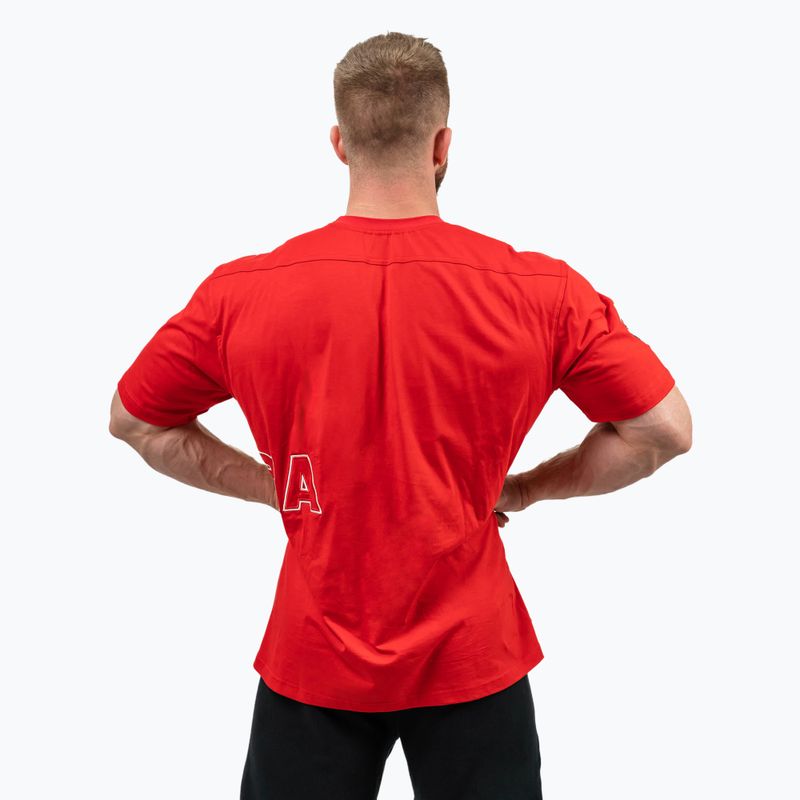 Shirt Herren NEBBIA Dedication red 3