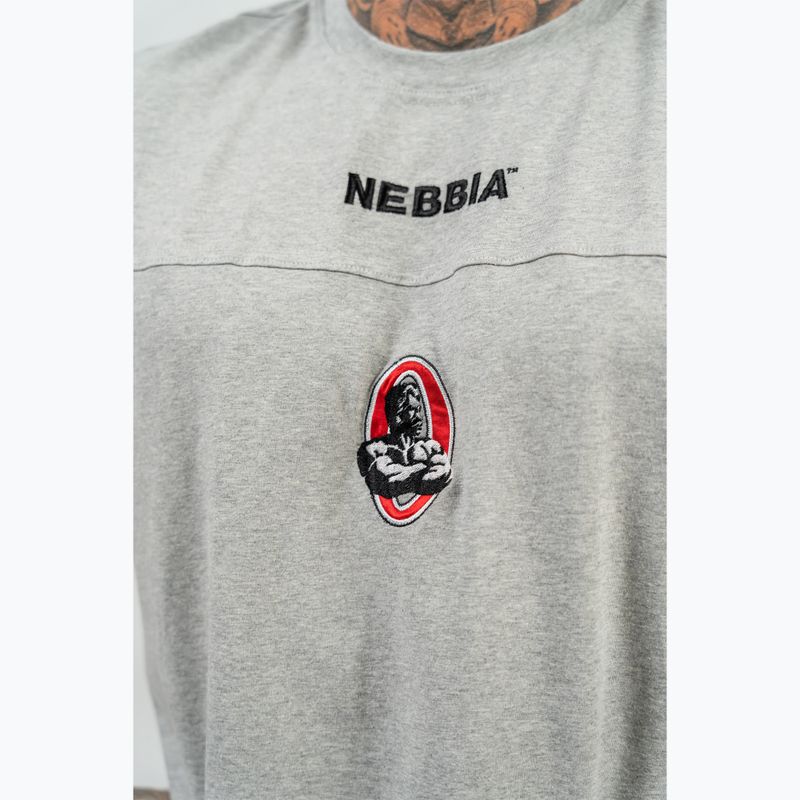 Shirt Herren NEBBIA Legendary light grey 4