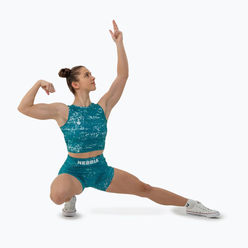 Trainingstop Damen NEBBIARough Girl Crop green 7