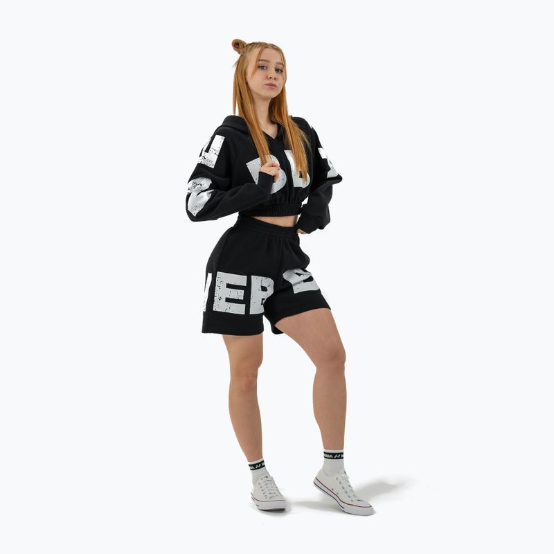Trainingsshorts Damen NEBBIA 6″ Muscle Mommy black 2