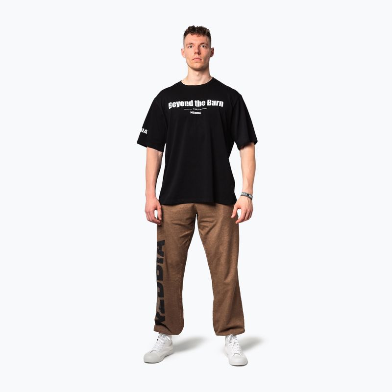 Trainingsshirt Herren NEBBIA Heavyweight Grind black 2