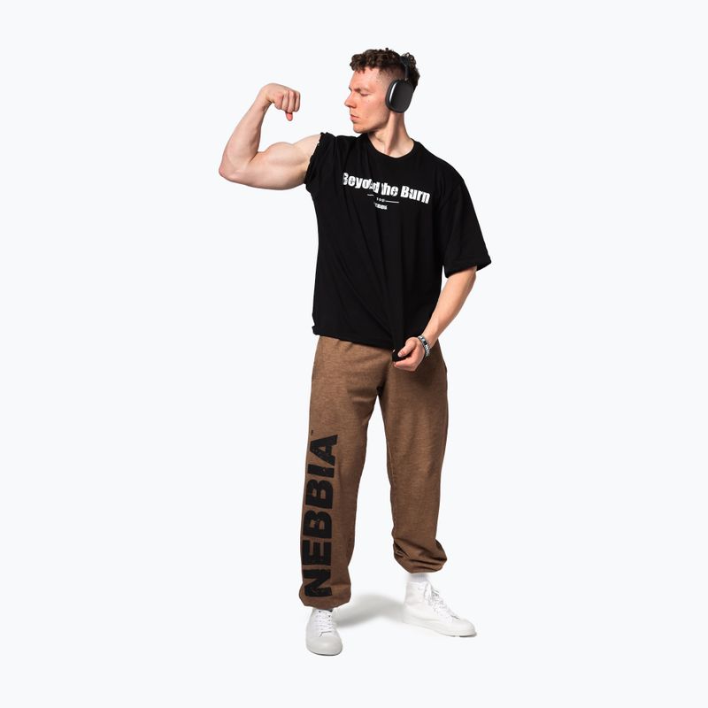 Trainingsshirt Herren NEBBIA Heavyweight Grind black 4