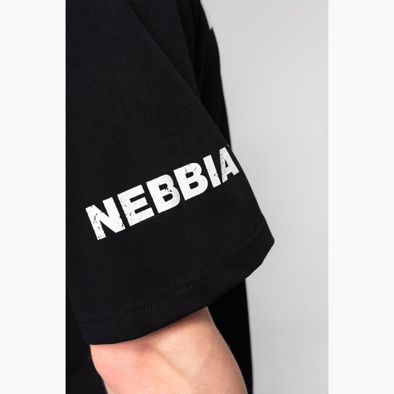 Trainingsshirt Herren NEBBIA Heavyweight Grind black 7