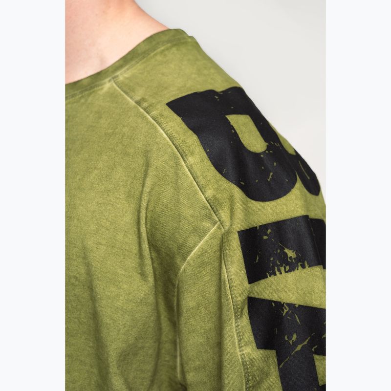 Trainingsshirt Herren NEBBIA Washed-Off Lifting Club green 6