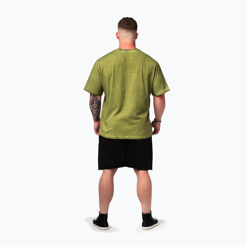 Trainingsshirt NEBBIA Washed-Off Heritage green 3