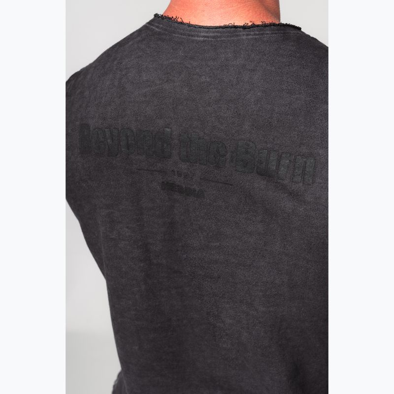 Herren Trainingstank Top Washed-Off Beastin schwarz 6