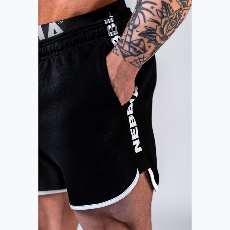 Herren-Trainingsshorts NEBBIA Hero black 4