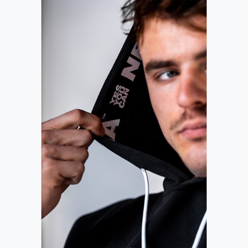 Herren-Trainingssweatshirt NEBBIA Hero black 6