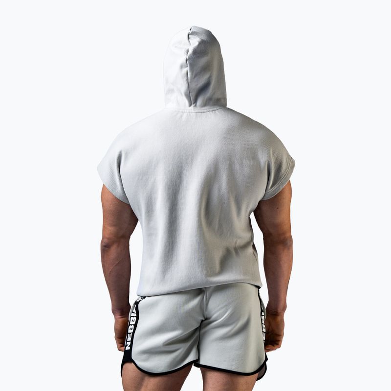 Herren-Trainingssweatshirt NEBBIA Hero light grey 2