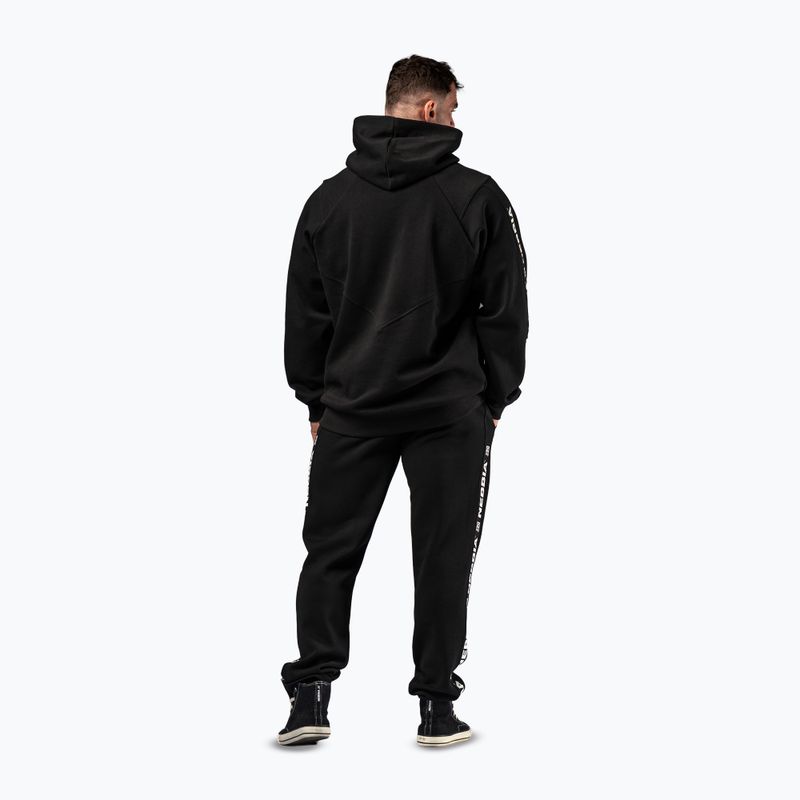 Herrenpullover NEBBIA Hero Hoodie black 3
