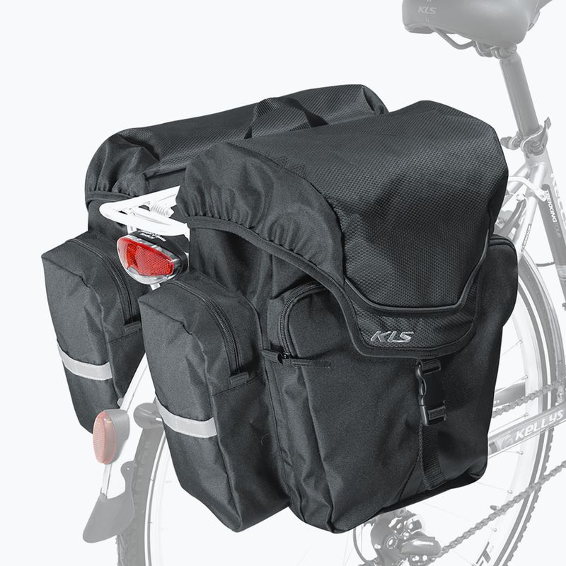 Fahrradtasche Kellys Adventure 40 l black