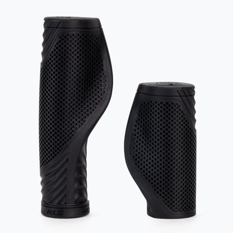 Kellys Lenkergriffe schwarz WAVE kurz 017